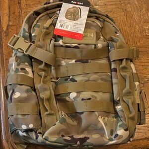Amheh camo menthe dragon egg 21L tactical hiking backpack 11”x14.2”x7.1”